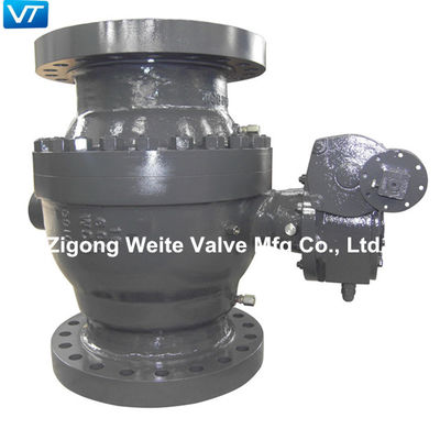 Qualität  WCB Carbon Steel Flanged Ball Valve 600LB 16