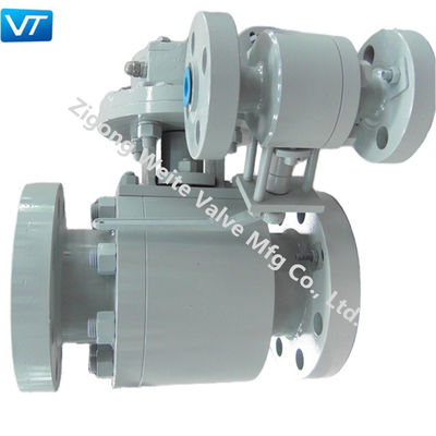 Qualität  Forged Steel Double Oil Pipeline Valves ISO5211 Double Block And Bleed Ball Valves usine