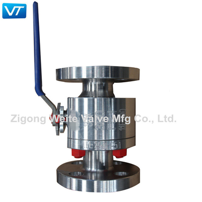 API6D-Edelstahl flanschte Kugelventil des Kugelventil-Niederdruck-CF3M Fire Safe Design