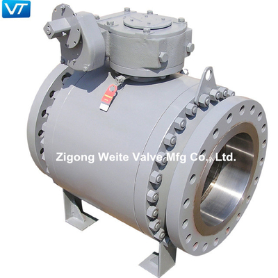 Geschmiedetes 10&quot; Drehzapfen-Kugelkopf-Kugelventil der Ölpipeline-Ventil-API 6D