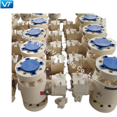 Kugelventil 2&quot; der Schmiedeeisen-Klassen-2500 LF2 Kugelventil-pneumatisches Stellglied