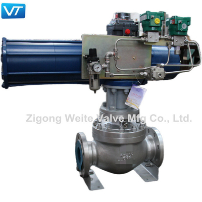 4&quot; 300LB Abschaltungs-Ventil-pneumatischer Auslöser-Wasser-Öl-Gas-Transportieren des Körper-CF3 SDV