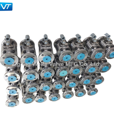 Kleiner 1 Zoll LF2 flanschte Kugelventil der sich hin- und herbewegendes Kugelventil-API6D der Klassen-600